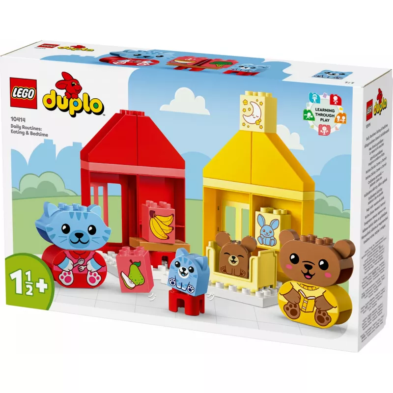 LEGO DUPLO Minu esimesed igapäevased rutiinid: Söömine ja magamaminek 10414