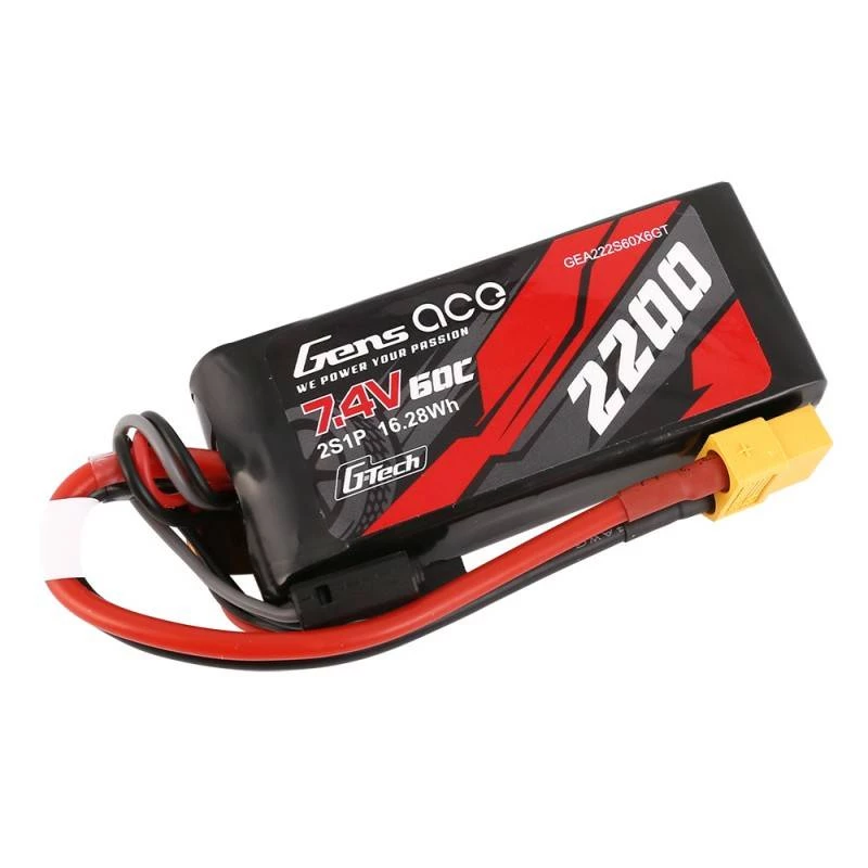 Aku Gens ace G-Tech 2200mAh 7.4V 60C 2S1P Lipo