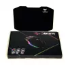 Hiirematt PATRIOT Viper Gaming must – polümeer/kumm, LED-taustvalgustus, USB-toitega, libisemiskindel, 353,5×242,7 mm, 5,5 mm paksus