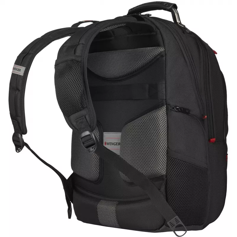Wenger Pegasus Deluxe - sülearvuti seljakott - 40,6 cm - 35,60cm (14) - 40,60cm (16) - Must (606492)