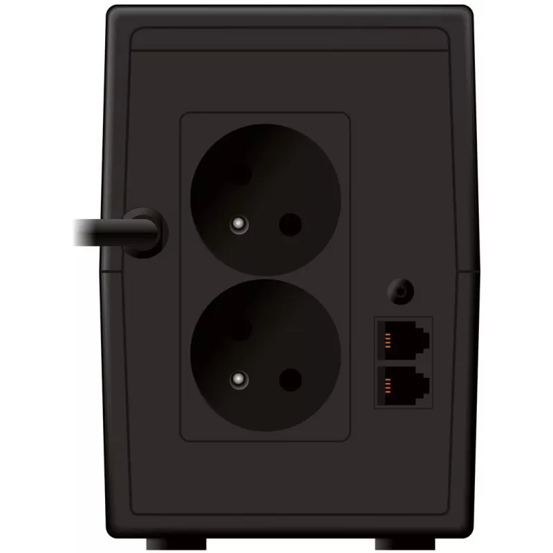 PowerWalker VI 850 SHL FR katkematu toiteallikas (UPS) Line-Interactive 0,85 kVA 480 W 2 AC-pistikupesa