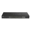 D-Link 24-port 10G SFP+, 4-port 10GBASE-T Smart Managed Switch