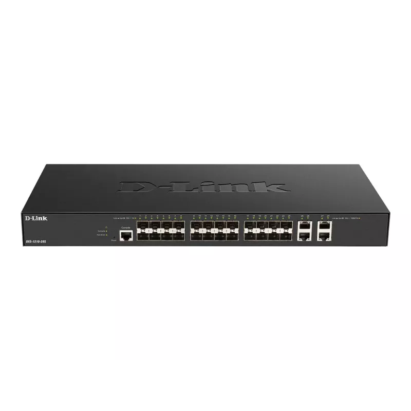 D-Link 24-port 10G SFP+, 4-port 10GBASE-T Smart Managed Switch