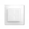 Smart-klaasnupp HomeMatic Homematic IP klaasnupp, 230 V, 868 MHz, valge, 54,5×54,5×29 mm