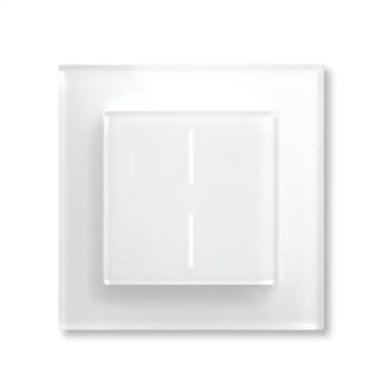 Smart-klaasnupp HomeMatic Homematic IP klaasnupp, 230 V, 868 MHz, valge, 54,5×54,5×29 mm