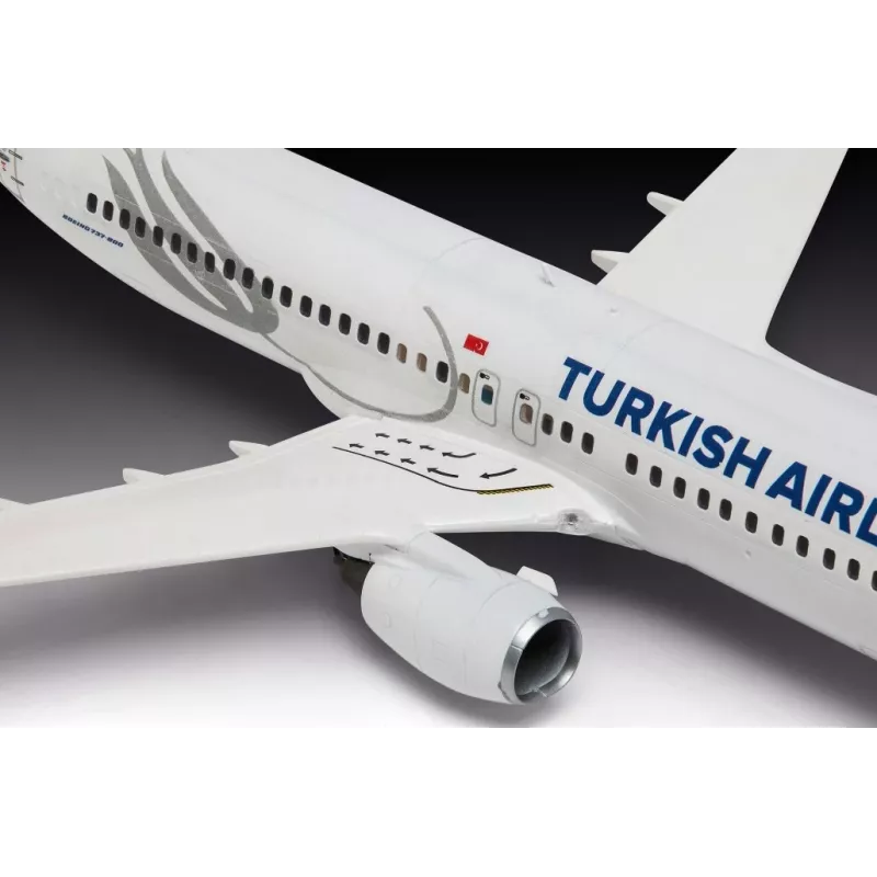 Plastmudellennuk REVELL Boeing 737-800 Turkish Air mõõtkavas 1:144
