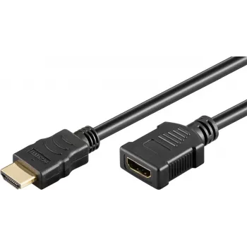 HDMI-kaabel Goobay 76270 1,5 m HDMI tüüp A isane emasele 48 Gbit/s