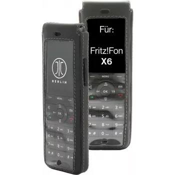 Nahast vöökott jt berlin AVM FRITZ!Fon X6 jaoks – must