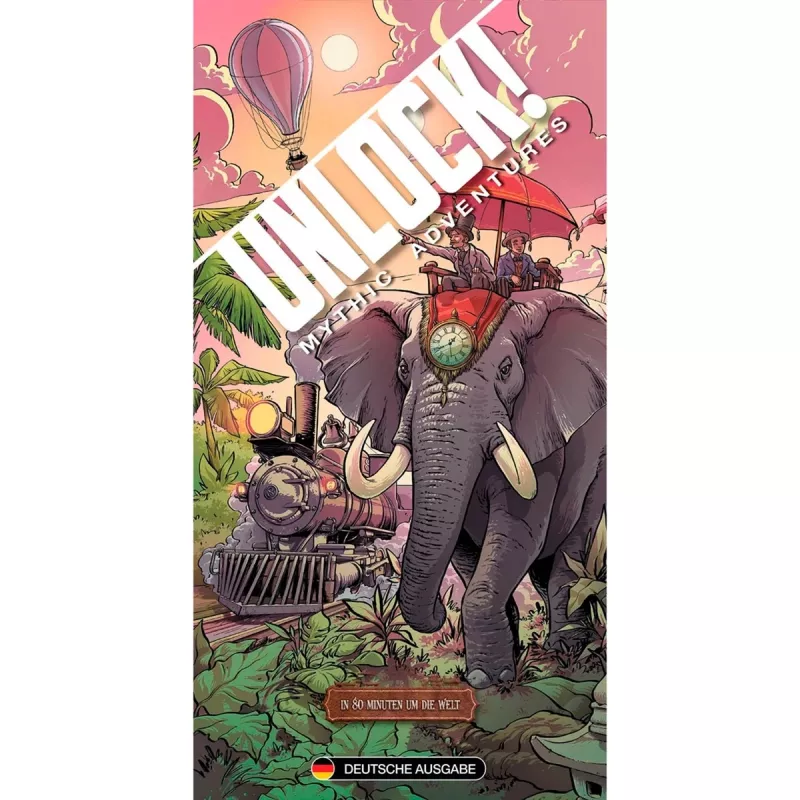Unlock In 80 Minuten um the world, kaardimäng