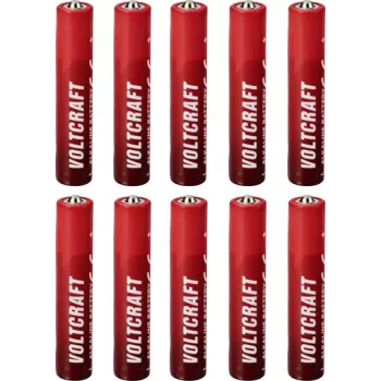 Voltcraft VC-16108025 Mini AAAA aku leelis-mangaan 1,5 V 500 mAh 10 tk (VC-16108025)