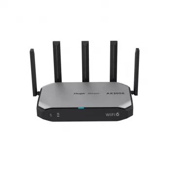 Ruijie Networks RG-EG105GW-X traadita ruuter Gigabit Ethernet kaheribaline (2,4 GHz / 5 GHz) Must, Hall