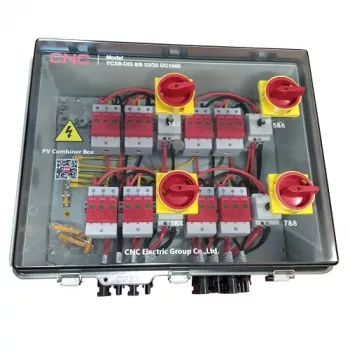 PV Combiner Box CNC NV822331 DC 8-sisend 8-väljund IP66