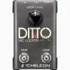 Mikrofonilooper TC‑Helicon Ditto Mic Looper mikrofonisisendiga (mudel 000-DDU01-00010)