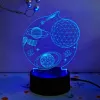Manta SNL118RGB RGB 3D dekoratiivne LED-lamp