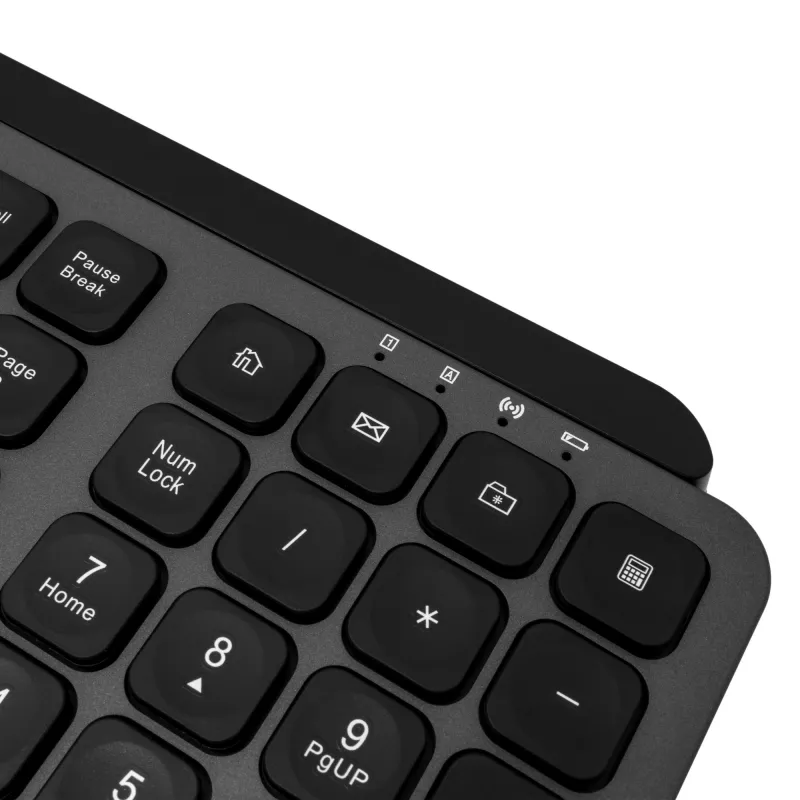 Juhtmevaba klaviatuur SBOX WK-26 US multimeediumiklahvide ja US-klahvipaigutusega