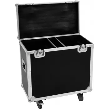 Roadinger Flightcase TMH-S200 2x — kaitsev transpordikohver helitehnika jaoks