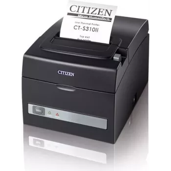 POS printer Citizen CT-S310-II — Thermiline 203 x 203 DPI, 160 mm/s, 80/58 mm, juhtmega, must
