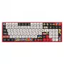 Klaviatuur Ducky IQUNIX F97 Graffiti Blaze juhtmevaba mänguriklaviatuur, RGB, Moonstone-Turbo lülitid