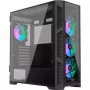 PONOS Ultra, Midi Tower, PC, Must, ATX, EATX, micro ATX, Mini-ITX, SPCC, Korpus