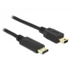 USB-kaabel DeLOCK 2m USB2.0-C Mini-USB B 83336