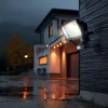 Maclean MCE442 päikesevalgusti LED prožektor liikumisanduriga prožektor seinale paigaldatav valgusti hämarik IP44 6W 6000K