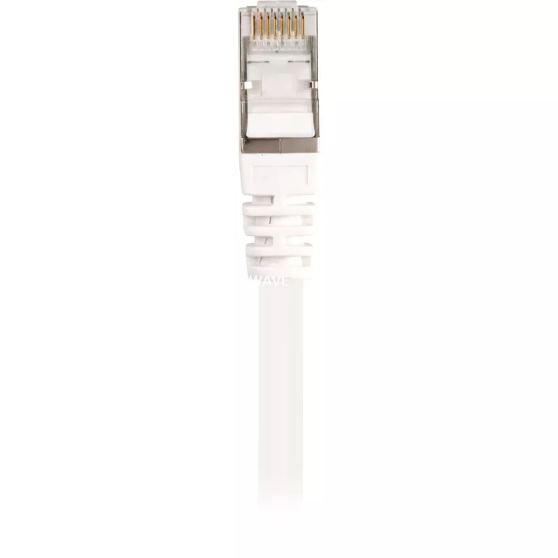 Paikakaabel RJ45 pistik > RJ45 pistik CAT.6 S/FTP (valge, 1,5 meetrit)