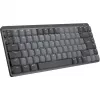 LOGITECH MX Mechanical Mini Minimalistlik juhtmevaba valgustatud klaviatuur - GRAPHITE - (US) INTL - 2,4GHZ/BT - N/A - EMEA - CLICKY