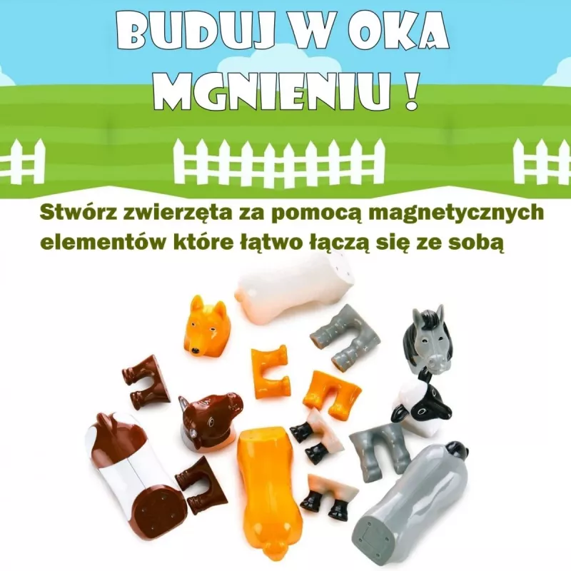 Malblo Magnetilised Farmiloomade Komplekt