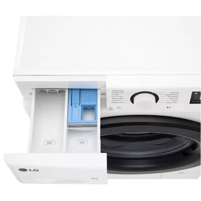 Pesumasin LG F2WR509SBW 9 kg, energiaklass A