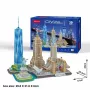 3D pusle CubicFun New York City City Line, 123 tükki, 370×420 mm, vanusele 8+