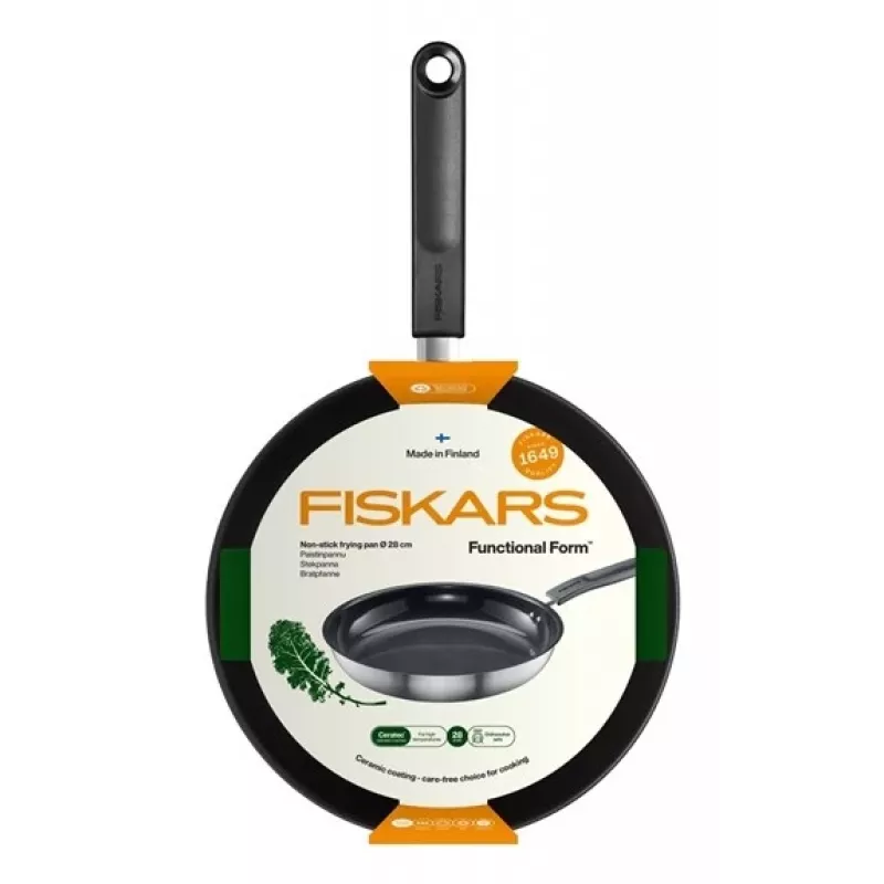 Fiskars 1072312 Functional Form Pann 280 mm Gourmet praepann Ümmargune