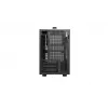 Arvutikorpus DeepCool CH160 PLUS Small Form Factor SFF ATX/mATX, karastatud klaas, USB-C, must