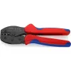 Pressimistangid Knipex PreciForce mudel 975236 SB — isoleeritud käepidemed musta, sinise ja punasega