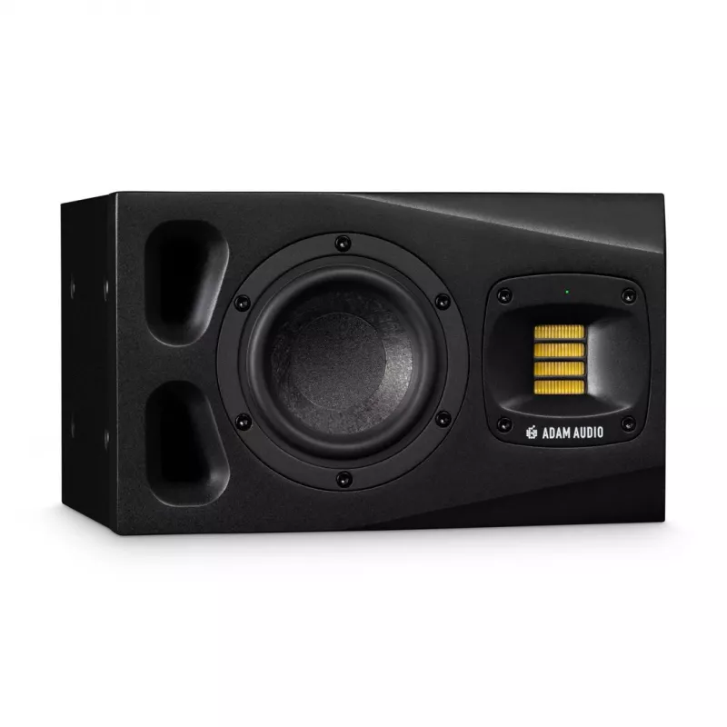 Stuudiomonitorid ADAM AUDIO A4V Must, 2-suunalised, 90W RMS, 4-tolline bassikõlar, LED-ekraan, rack'ile paigaldatav
