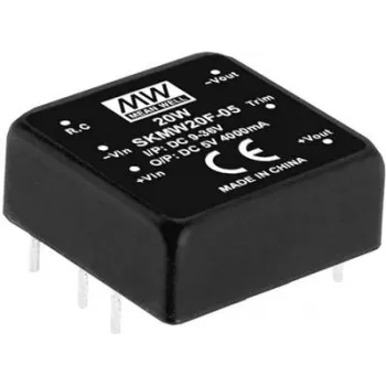 Toiteadapter MEAN WELL SKMW20G-15 20 W Sisend 18-75 V Väljund 15 V