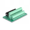 DeLOCK D-Sub 25-kontaktiline emane klemmiplokile DIN-liistule, 51 mm x 86 mm x 30 mm