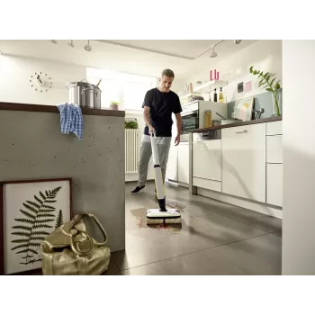 Kärcher FC 7 CORDLESS Elektrihari aku märgpuhastusega ilma tolmukotita must, valge, kollane 2,85 Ah