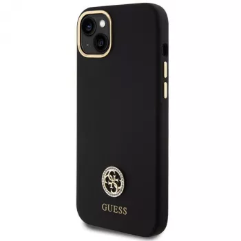 GUESS | GUHCP15M4DGPK | Tagakaas | Apple | iPhone 15 Plus/14 Plus | TPU, silikoon, mikrokiud | Must