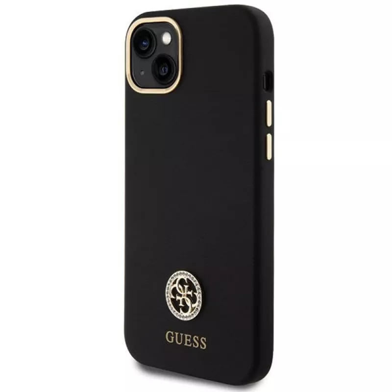 GUESS | GUHCP15M4DGPK | Tagakaas | Apple | iPhone 15 Plus/14 Plus | TPU, silikoon, mikrokiud | Must