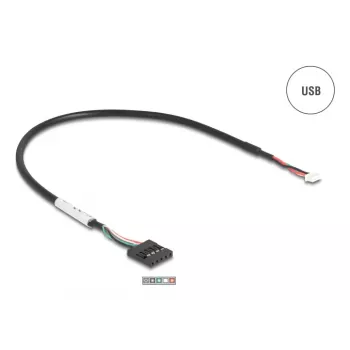 DeLOCK 90892 jadamuundur/kordaja/isolaator USB 2.0 RS-232 roheline roostevaba teras