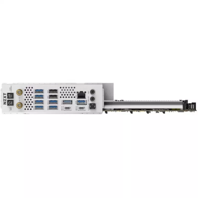 NZXT N9 X870E Valge AM5 DDR5 ATX Motherboard