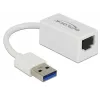 Laptop Dock DeLOCK 65905 USB Type-A Valge