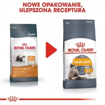 Kuiv kassitoit Royal Canin Hair & Skin Care 2 kg — kana, täiskasvanud, 33% valku, 22% rasva