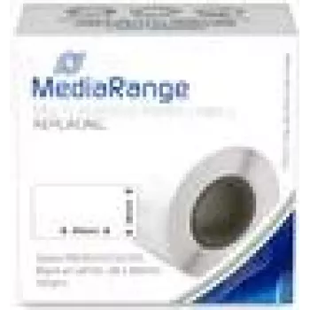 MediaRange mitmeotstarbelised pabersildid MRDY99010 28x89 mm 130 tk must valgel