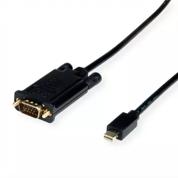 ROLINE 11.04.5977 Video kaabel-Adapter 2 m VGA (D-Sub) Mini DisplayPort Must (11.04.5977)
