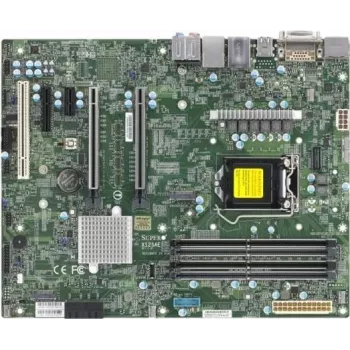 SUPERMICRO X12SAE - Emaplaat - ATX - LGA1200-pistikupesa - W480 - USB-C Gen2, USB 3.2 Gen 1, USB 3.2 Gen 2 - Gigabiti LAN, 2,5-gigabiti LAN - Pardagraafika - HD-heli