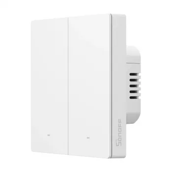 Sonoff ZBM5-2C-86W (2-kanaliline) Zigbee nutikas puutetundlik seinlüliti