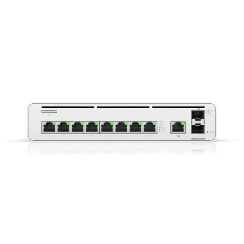 UBIQUITI UISP-Console-EU kontroller-lüliti-lüüs 2x 10G SFP+ 9x GbE RJ45