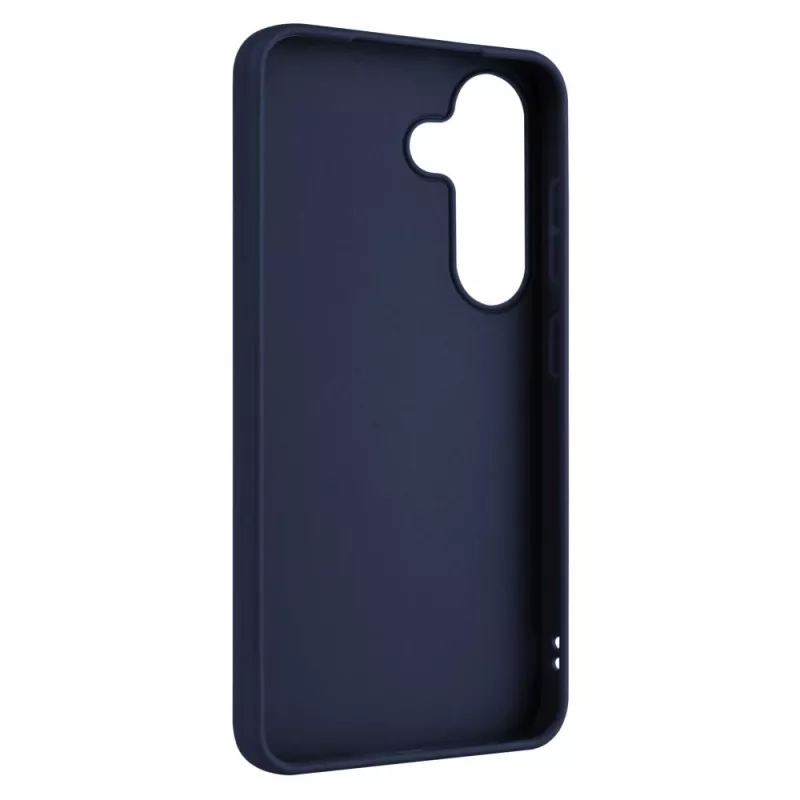 Telefoni tagakaas FIXED Samsung Galaxy S25 jaoks — kummist, sinine