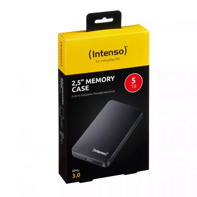 Väline kõvaketas Intenso 5TB USB 3.2 2.5-tolline Memory Case